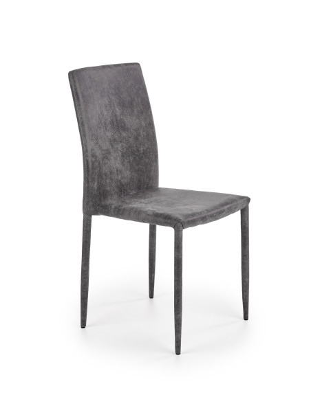 Krzesło K/375 Eco skóra / ciemny popielaty