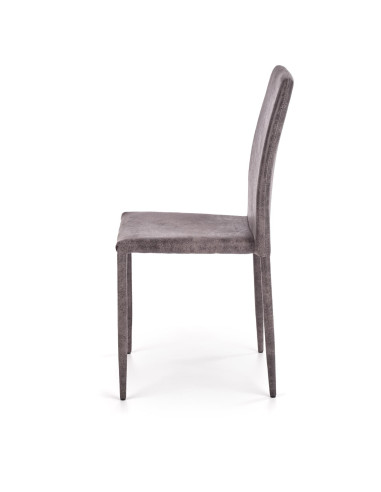 Krzesło K/375 Eco skóra / ciemny popielaty