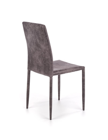 Krzesło K/375 Eco skóra / ciemny popielaty