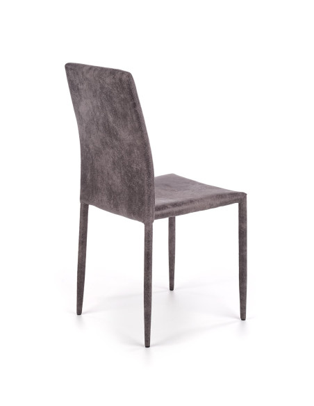 Krzesło K/375 Eco skóra / ciemny popielaty
