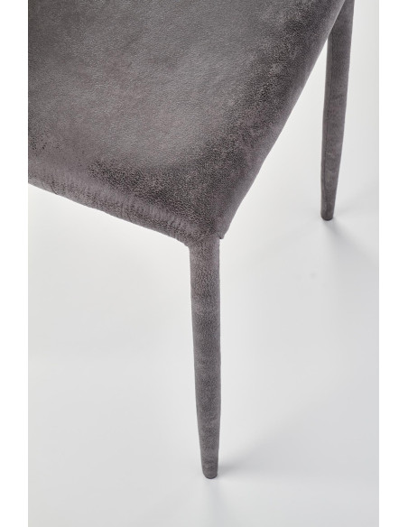 Krzesło K/375 Eco skóra / ciemny popielaty