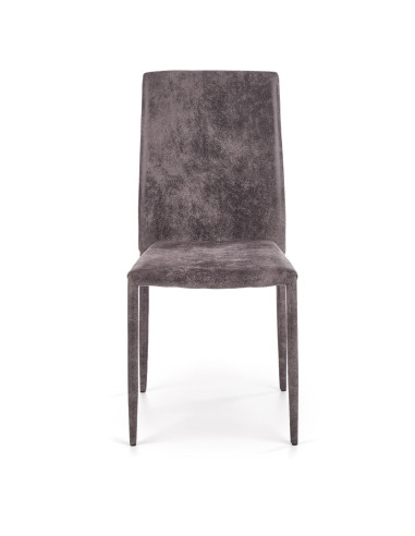 Krzesło K/375 Eco skóra / ciemny popielaty