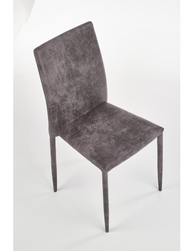 Krzesło K/375 Eco skóra / ciemny popielaty