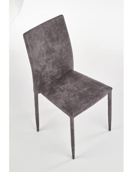 Krzesło K/375 Eco skóra / ciemny popielaty