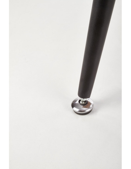 LARSON Stół 120/80/77 cm Dąb/Nogi Czarne - Blat MDF w Stylu Natural Edge