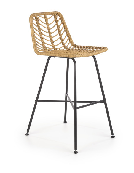 H97 Hoker Ogrodowy Rattan Kolor Naturalny - Naturalna Elegancja Outdoor