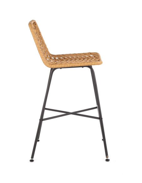 H97 Hoker Ogrodowy Rattan Kolor Naturalny - Naturalna Elegancja Outdoor