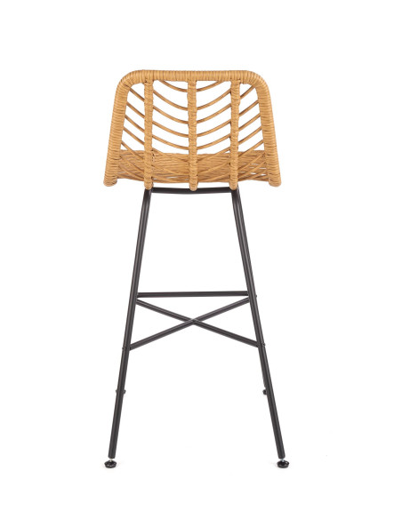 H97 Hoker Ogrodowy Rattan Kolor Naturalny - Naturalna Elegancja Outdoor