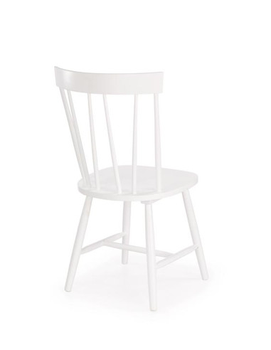 HARLL krzesło / drewno lite - biały