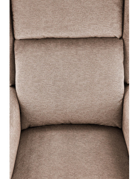 AGUSTIN Fotel Rozkładany USZAK Beżowy - Twoje Własne Chwile Relaksu