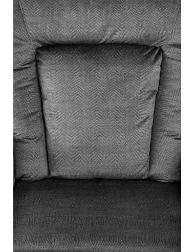 BARD Fotel Wypoczynkowy Rozkładany Popielaty - Zasługujesz na Relaks