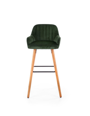 H93 Hoker Velvet 47x98cm Ciemnozielony/Orzech - Komfort i Elegancja