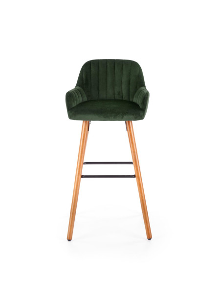 H93 Hoker Velvet 47x98cm Ciemnozielony/Orzech - Komfort i Elegancja