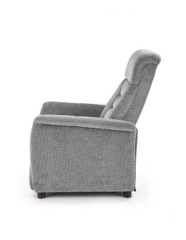 JORDAN Fotel Rozkładany Popielaty - Ukojenie po Ciężkim Dniu