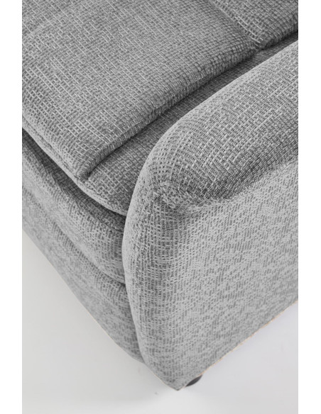 JORDAN Fotel Rozkładany Popielaty - Ukojenie po Ciężkim Dniu