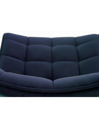 K332 Krzesło Pikowane Velvet Granatowe - Wysublimowany Design i Komfort
