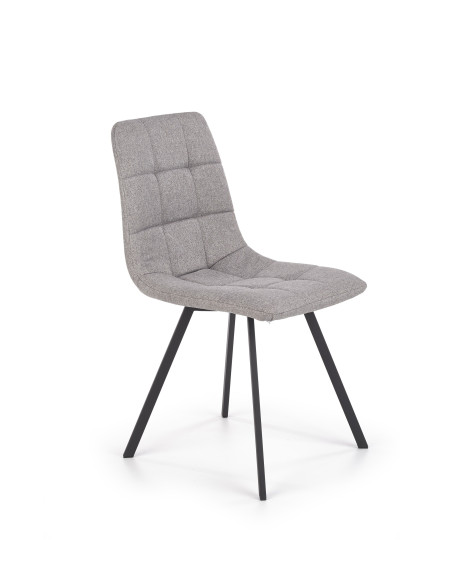 Krzesło pikowane CH/402 popiel