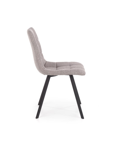 Krzesło pikowane CH/402 popiel