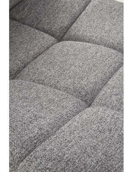 Krzesło pikowane CH/402 popiel