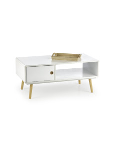 MALMO LAW1 ława biały / buk (1p 1szt)