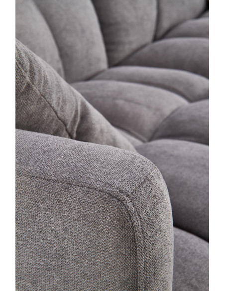 ROBERTO Sofa Rozkładana Popielata z Poduszkami - Komfort i Wielofunkcyjność