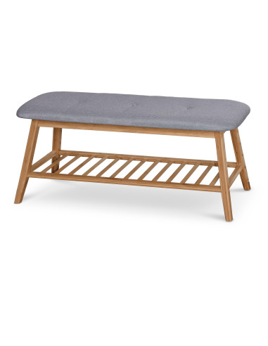 ST15 Stojak na Buty - Siedzisko / Bambus - Elegancja i Funkcjonalność