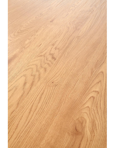 Stół TORISTO 120 x 80 blat - dąb złoty / nogi - czarne