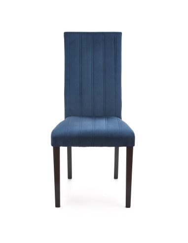 DIEGO 2 Krzesło Drewniane Velvet Pikowany Granatowy - Elegancja i Komfort