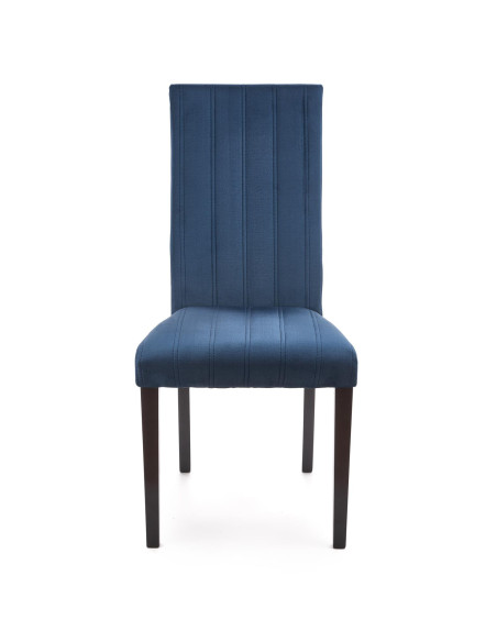 DIEGO 2 Krzesło Drewniane Velvet Pikowany Granatowy - Elegancja i Komfort