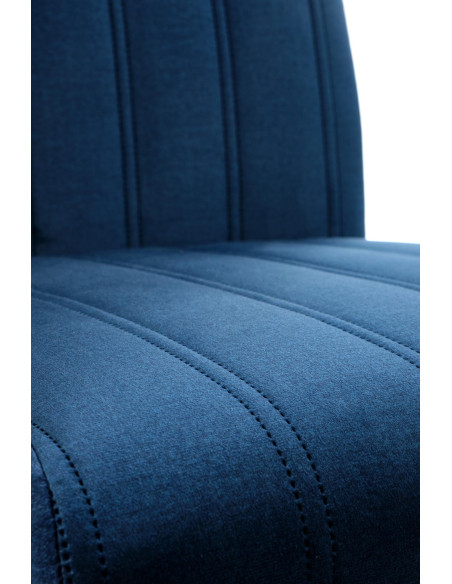 DIEGO 2 Krzesło Drewniane Velvet Pikowany Granatowy - Elegancja i Komfort