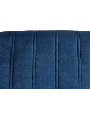 DIEGO 2 Krzesło Drewniane Velvet Pikowany Granatowy - Elegancja i Komfort