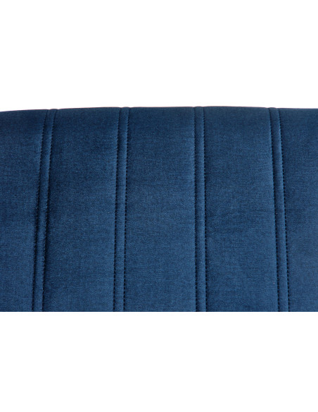 DIEGO 2 Krzesło Drewniane Velvet Pikowany Granatowy - Elegancja i Komfort