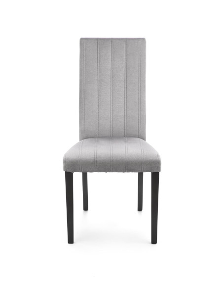 DIEGO 2 Krzesło Drewniane Velvet Pikowany Jasny Popiel - Subtelna Elegancja