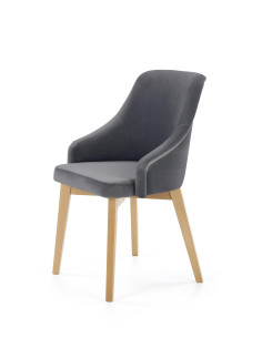 TOLEDO 2 Krzesło Drewniane Velvet Solo 267 - Elegancja i Komfort