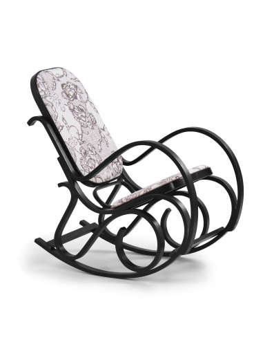 MAX 2 Fotel Bujany Drewniany kolor Wenge - Relaks w Eleganckim Stylu