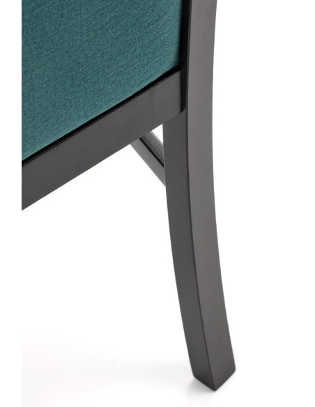 GERARD2 krzesło czarny / tap: velvet Monolith 37 (ciemny zielony) 