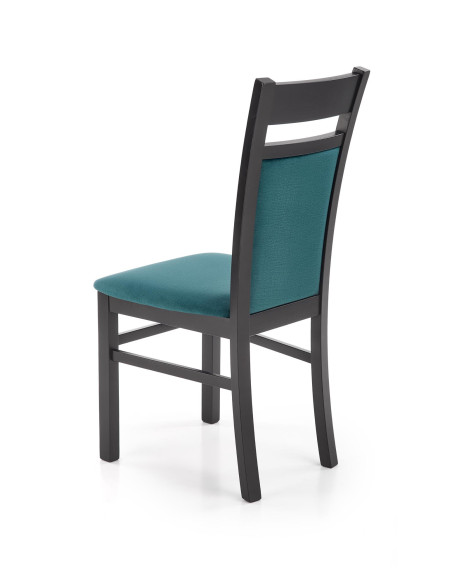 GERARD2 krzesło czarny / tap: velvet Monolith 37 (ciemny zielony) 