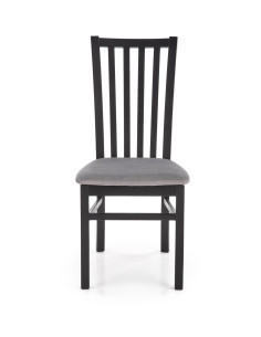 Krzesło drewniane GERARD7 czarny / VELVET popiel 2