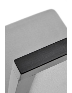 Krzesło drewniane SYLWEK1 czarny / popiel VELVET 2