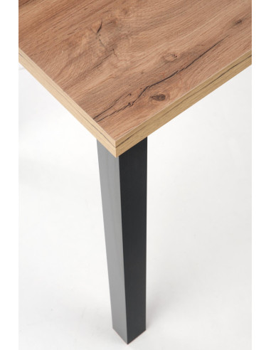 COBALT Klasyczny Stół 120x68cm Dąb Wotan/Czarny - Minimalizm i Elegancja