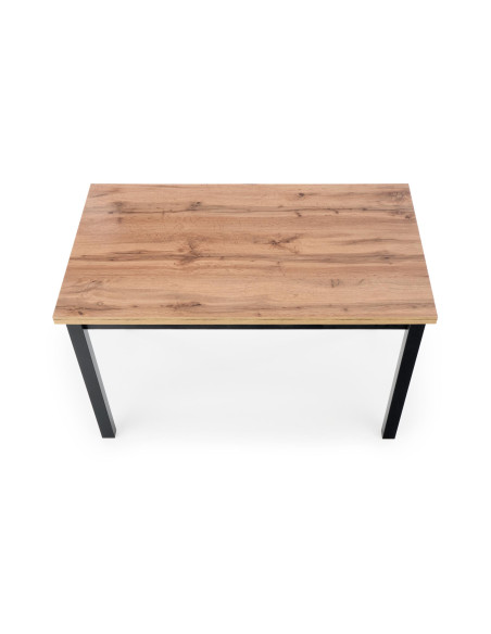 COBALT Klasyczny Stół 120x68cm Dąb Wotan/Czarny - Minimalizm i Elegancja