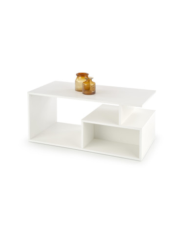 Ława z półką i pojemnikiem COMBO biały