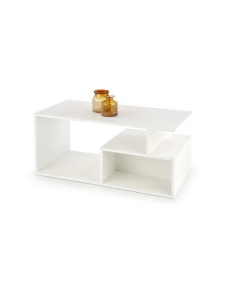 Ława z półką i pojemnikiem COMBO biały
