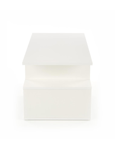 Ława z półką i pojemnikiem COMBO biały