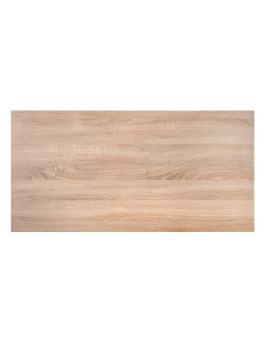 Ława z półką i pojemnikiem MOBO dąb sonoma/biały