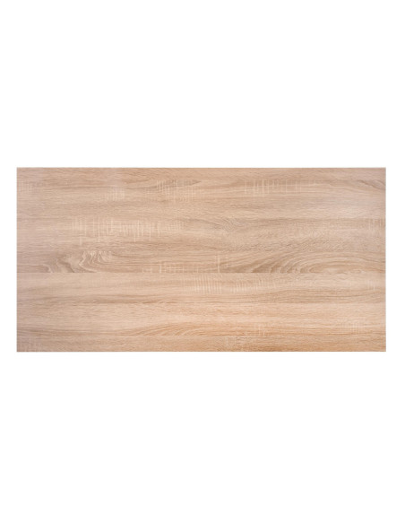 Ława z półką i pojemnikiem MOBO dąb sonoma/biały