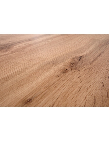 Ława loftowa LIBRA dąb wotan/czarny