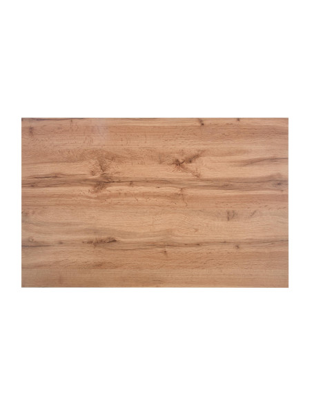 Ława loftowa LIBRA dąb wotan/czarny