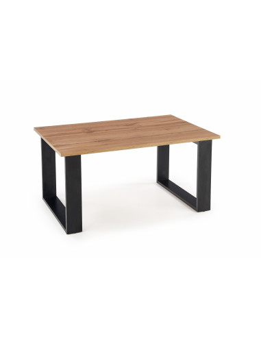 Ława loftowa LIBRA dąb wotan/czarny