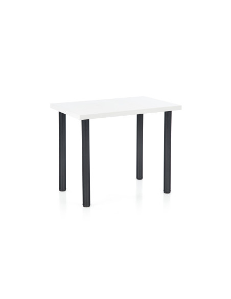 Stół MODEX 2 90 blat - biały, nogi - czarne